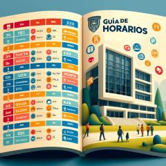 Guía de horarios